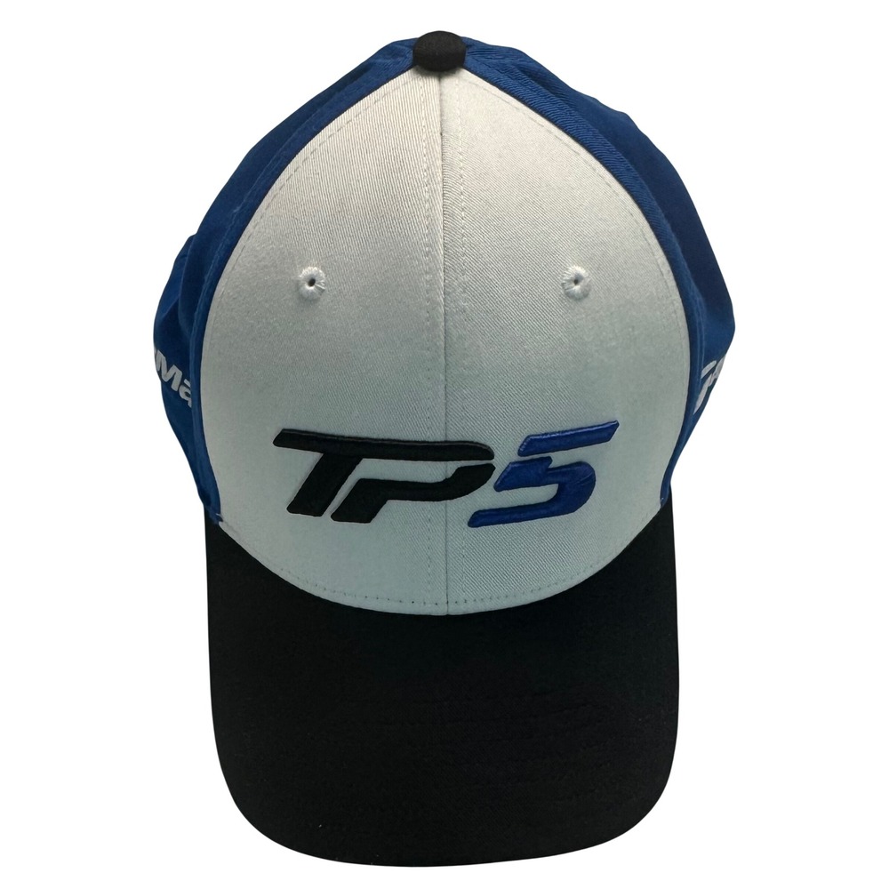 TaylorMade‎ TP5 Golf Hat Blue White Black Adjustable Performance Baseball Cap